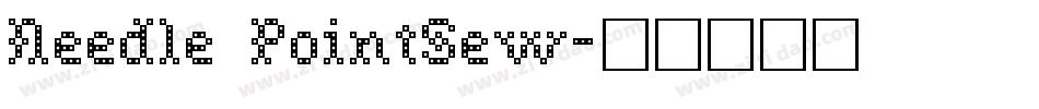Needle PointSew字体转换